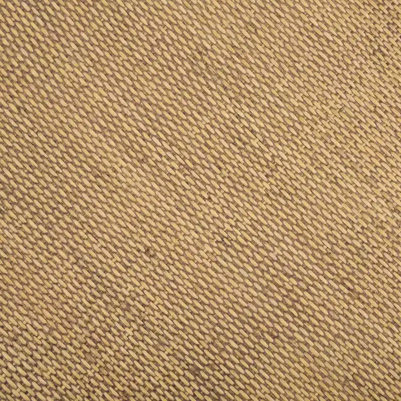 Tavolino rotondo in rattan con struttura in legno di mango, multicolore, per interni