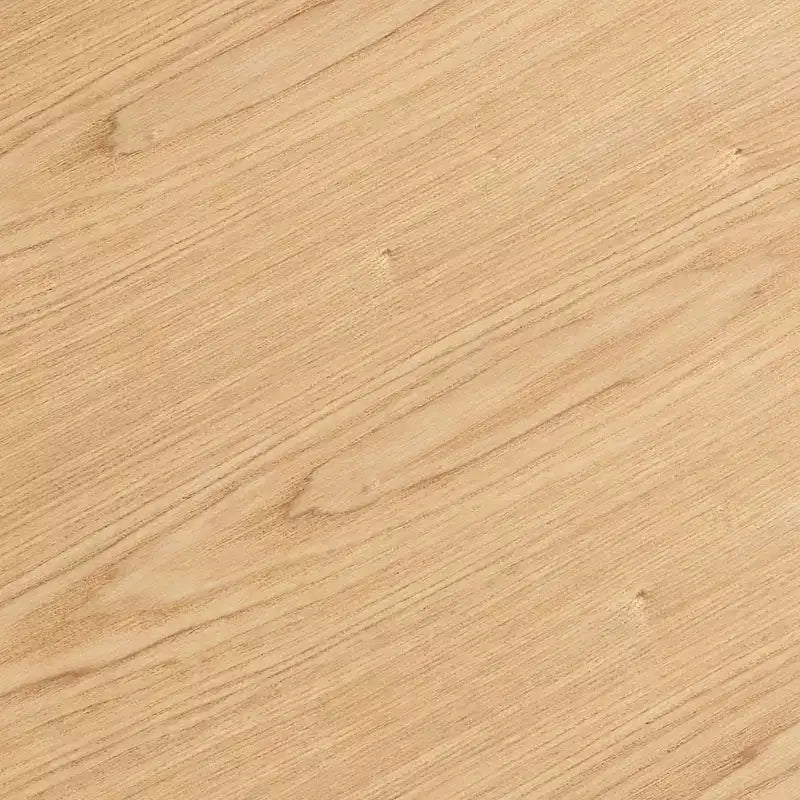 Tavolino da caffè ovale impiallacciato in legno da 39,4" con base in MDF per soggiorno